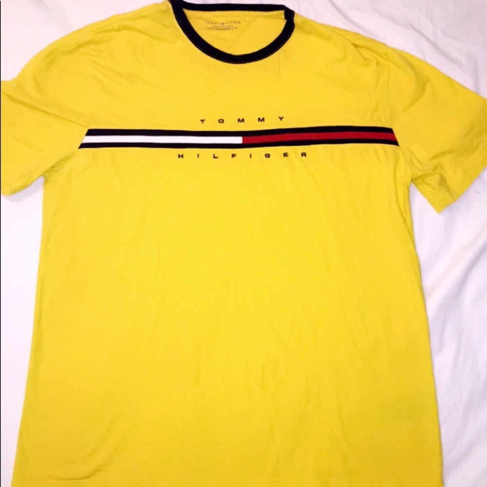 Vintage 90’s Tommy Hilfiger RINGER Stripe T-Shirt